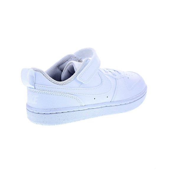 Zapatillas Nike zapatos Niño modelo Court Borought velcro Blanco Velcro