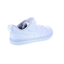 Zapatillas Nike zapatos Niño modelo Court Borought velcro Blanco Velcro