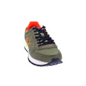 Zapatillas Sun68 AX zapatos Hombre modelo Tom Fluo Verde Cordón