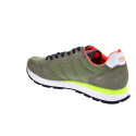 Zapatillas Sun68 AX zapatos Hombre modelo Tom Fluo Verde Cordón