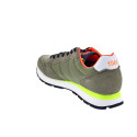 Zapatillas Sun68 AX zapatos Hombre modelo Tom Fluo Verde Cordón