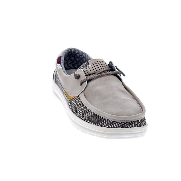 Mocasines Hey Dude zapatos Hombre modelo Welsh Grip Beige Cordón