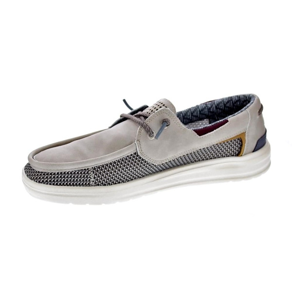 Mocasines Hey Dude zapatos Hombre modelo Welsh Grip Beige Cordón
