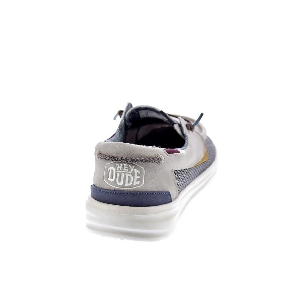 Mocasines Hey Dude zapatos Hombre modelo Welsh Grip Beige Cordón