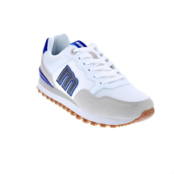 Zapatillas Mtng zapatos Hombre modelo Split Blanco Cordón