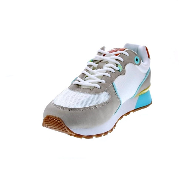 Zapatillas Mtng zapatos Mujer modelo Theda Blanco Cordón