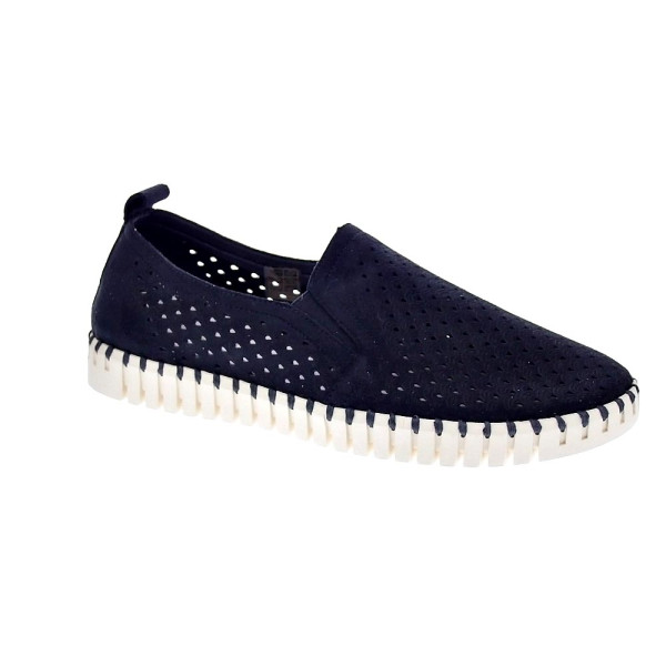 Mocasines Ilse Jacobsen zapatos Hombre modelo Tulip 140 Negro 