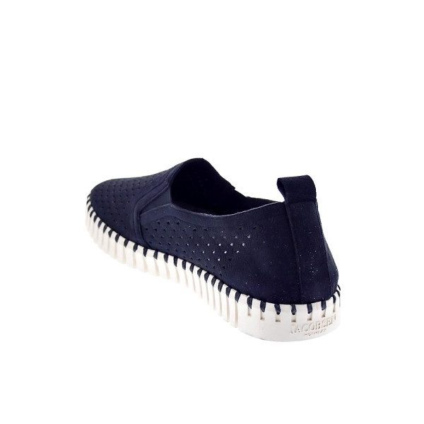 Mocasines Ilse Jacobsen zapatos Hombre modelo Tulip 140 Negro 