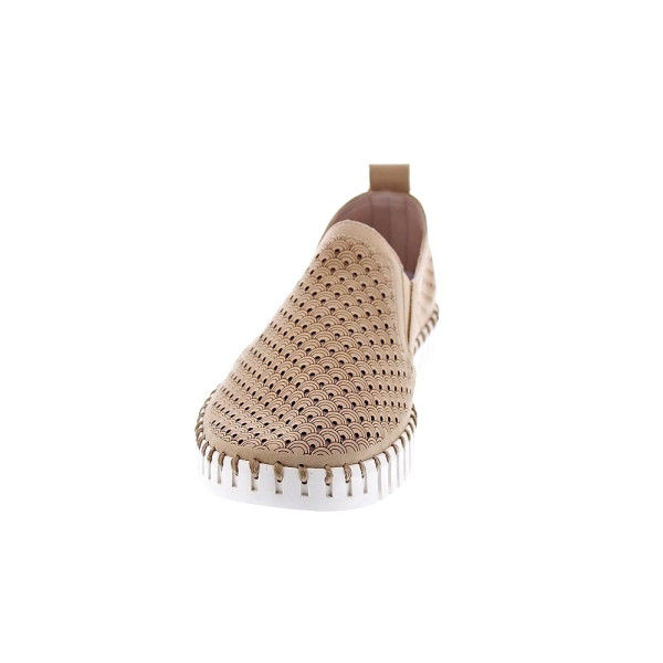 Mocasines Ilse Jacobsen zapatos Hombre modelo Tulip 140 Beige 