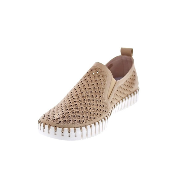 Mocasines Ilse Jacobsen zapatos Hombre modelo Tulip 140 Beige 