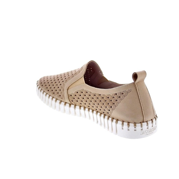 Mocasines Ilse Jacobsen zapatos Hombre modelo Tulip 140 Beige 