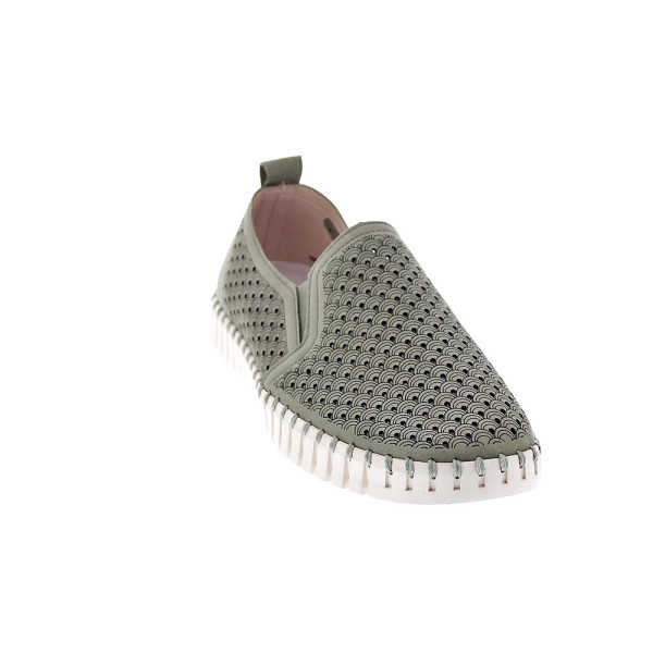 Mocasines Ilse Jacobsen zapatos Hombre modelo Tulip 140 Verde 