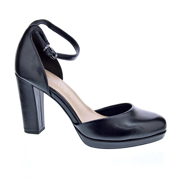 Zapatos tacón Tamaris zapatos Mujer modelo 22451 Negro Hebilla