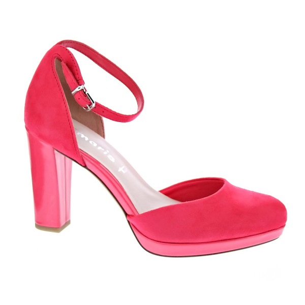 Zapatos tacón Tamaris zapatos Mujer modelo 22460 Rosa Hebilla