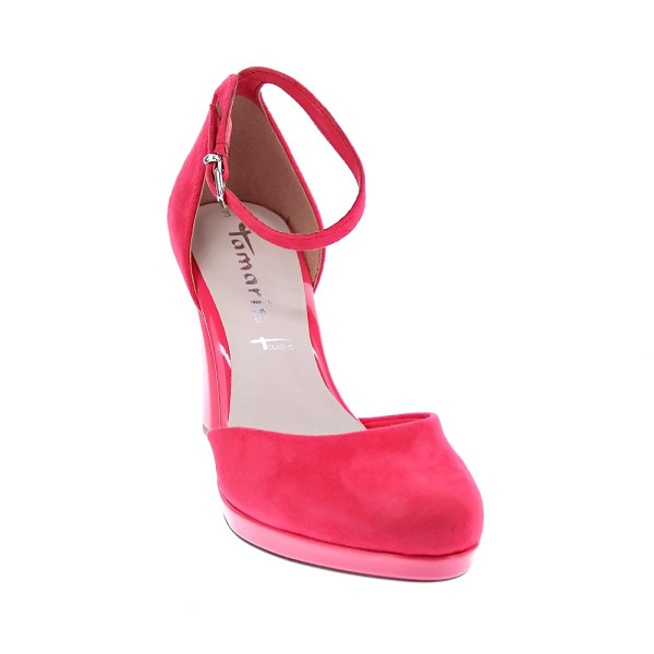 Zapatos tacón Tamaris zapatos Mujer modelo 22460 Rosa Hebilla