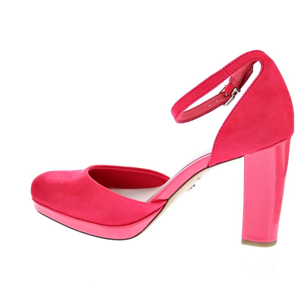 Zapatos tacón Tamaris zapatos Mujer modelo 22460 Rosa Hebilla