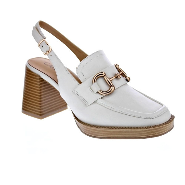 Mocasines Carmela zapatos Mujer modelo 161595 Blanco Hebilla