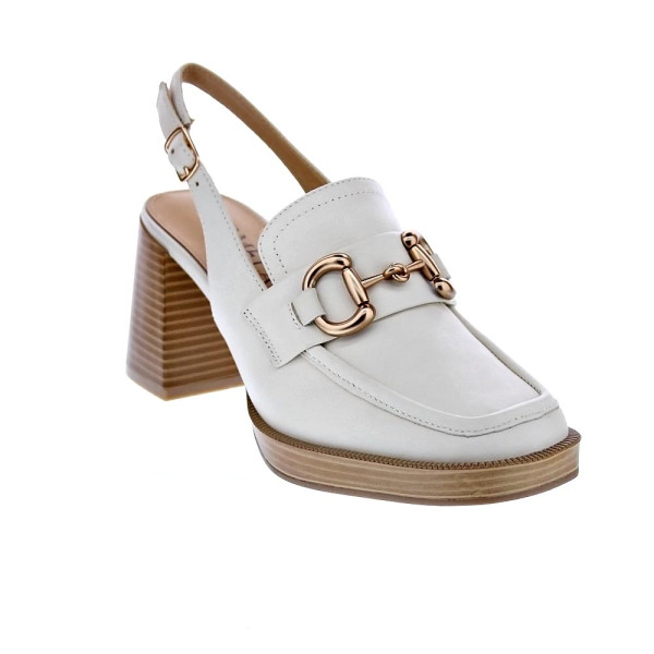 Mocasines Carmela zapatos Mujer modelo 161595 Blanco Hebilla