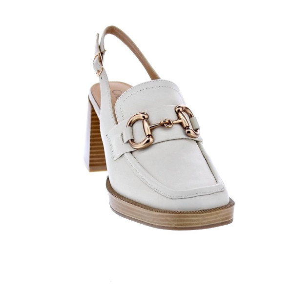Mocasines Carmela zapatos Mujer modelo 161595 Blanco Hebilla