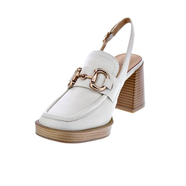 Mocasines Carmela zapatos Mujer modelo 161595 Blanco Hebilla