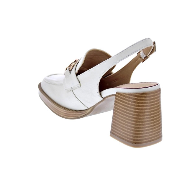 Mocasines Carmela zapatos Mujer modelo 161595 Blanco Hebilla