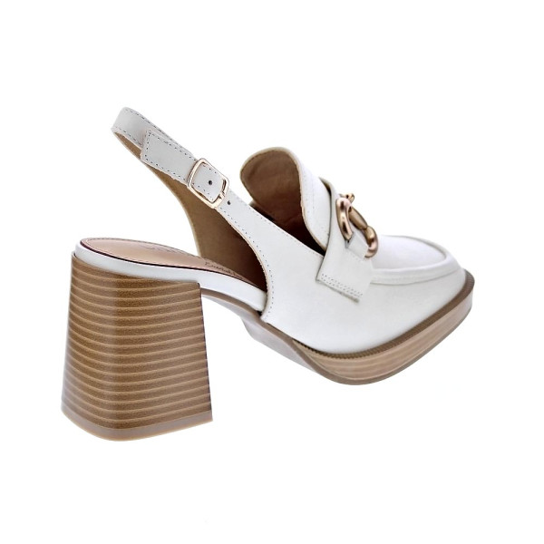 Mocasines Carmela zapatos Mujer modelo 161595 Blanco Hebilla