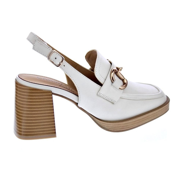 Mocasines Carmela zapatos Mujer modelo 161595 Blanco Hebilla
