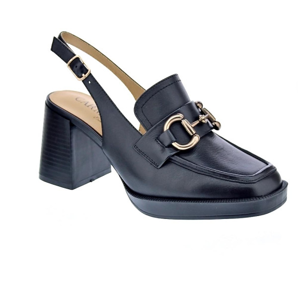 Mocasines Carmela zapatos Mujer modelo 161595 Negro Hebilla