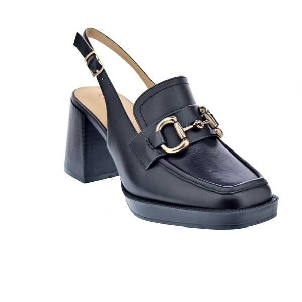 Mocasines Carmela zapatos Mujer modelo 161595 Negro Hebilla