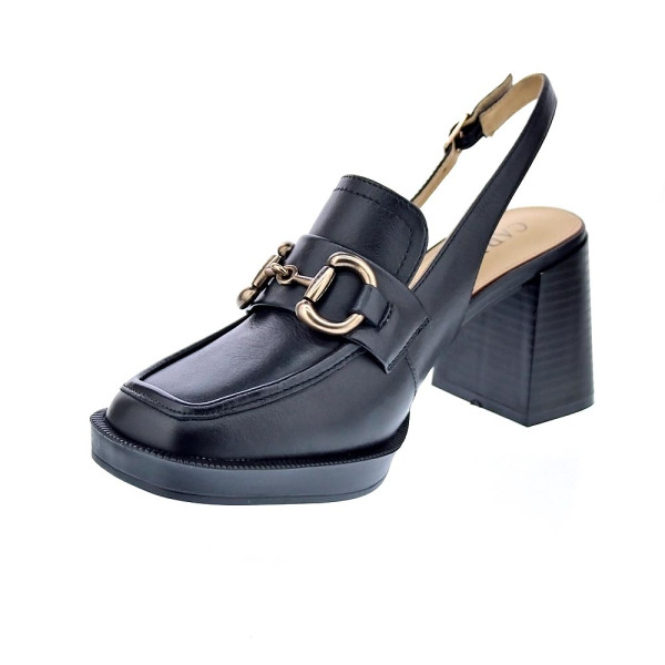Mocasines Carmela zapatos Mujer modelo 161595 Negro Hebilla