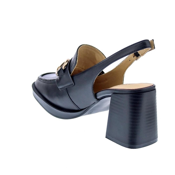 Mocasines Carmela zapatos Mujer modelo 161595 Negro Hebilla