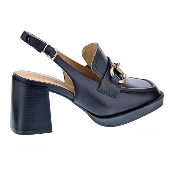 Mocasines Carmela zapatos Mujer modelo 161595 Negro Hebilla