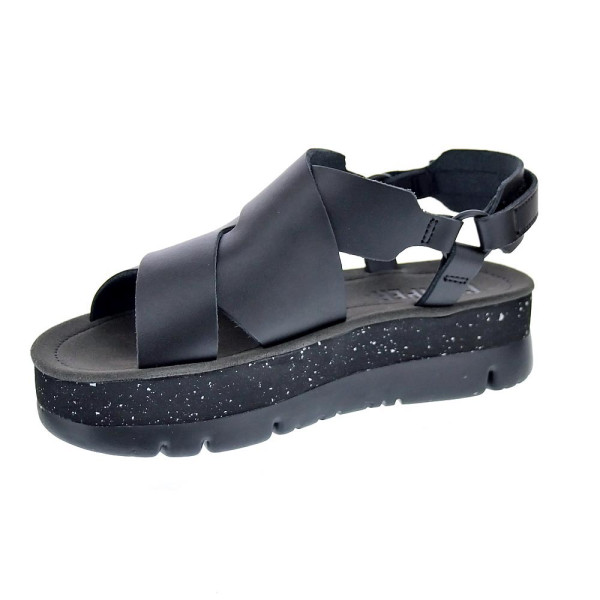 Sandalias Camper zapatos Mujer modelo Oruga Negro Velcro