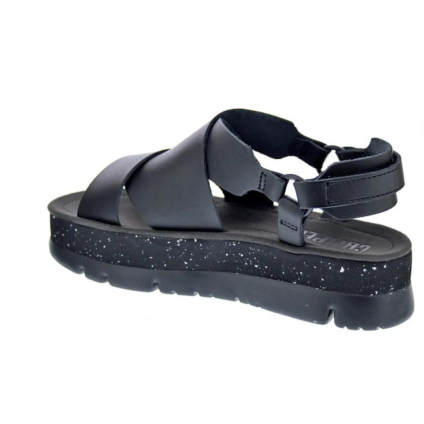 Sandalias Camper zapatos Mujer modelo Oruga Negro Velcro