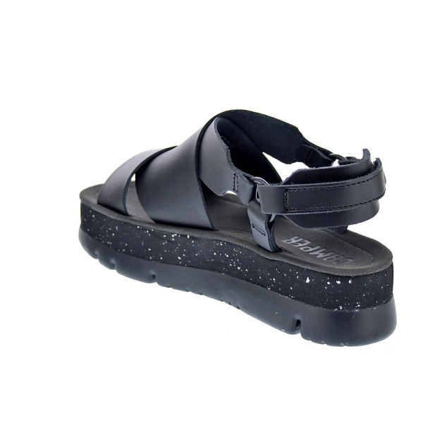 Sandalias Camper zapatos Mujer modelo Oruga Negro Velcro