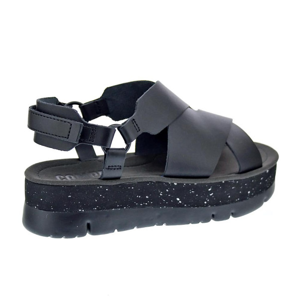 Sandalias Camper zapatos Mujer modelo Oruga Negro Velcro