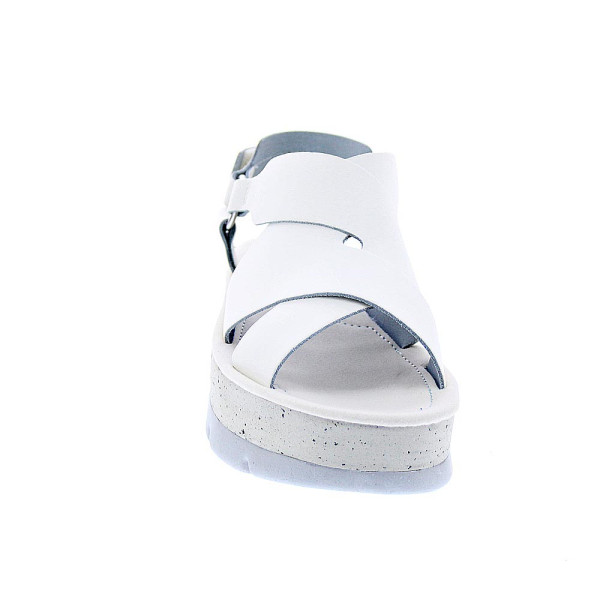 Sandalias Camper zapatos Mujer modelo Oruga Blanco Velcro