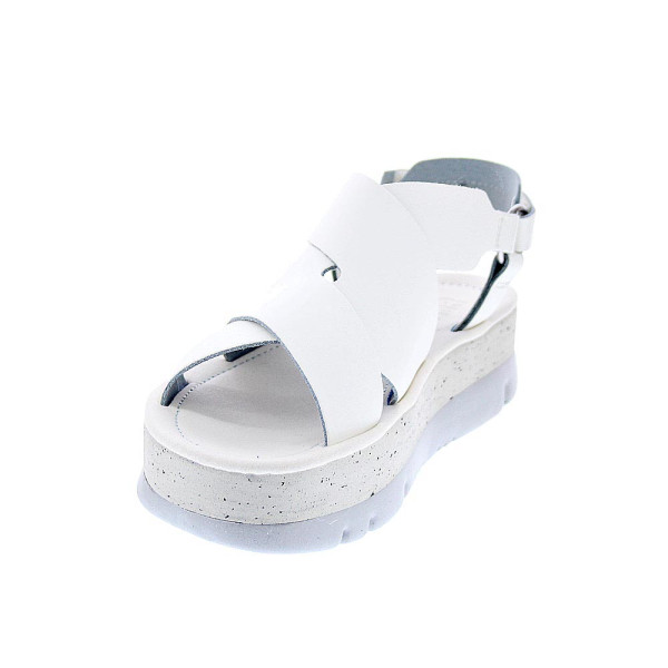 Sandalias Camper zapatos Mujer modelo Oruga Blanco Velcro