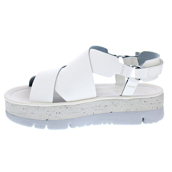 Sandalias Camper zapatos Mujer modelo Oruga Blanco Velcro