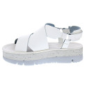 Sandalias Camper zapatos Mujer modelo Oruga Blanco Velcro