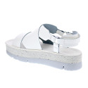 Sandalias Camper zapatos Mujer modelo Oruga Blanco Velcro