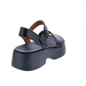 Sandalias Camper zapatos Mujer modelo Tasha Negro Hebilla