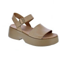 Sandalias Camper zapatos Mujer modelo Tasha Beige Hebilla