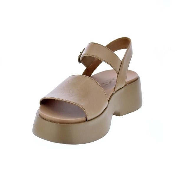 Sandalias Camper zapatos Mujer modelo Tasha Beige Hebilla
