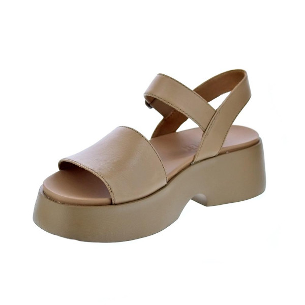 Sandalias Camper zapatos Mujer modelo Tasha Beige Hebilla