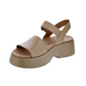 Sandalias Camper zapatos Mujer modelo Tasha Beige Hebilla