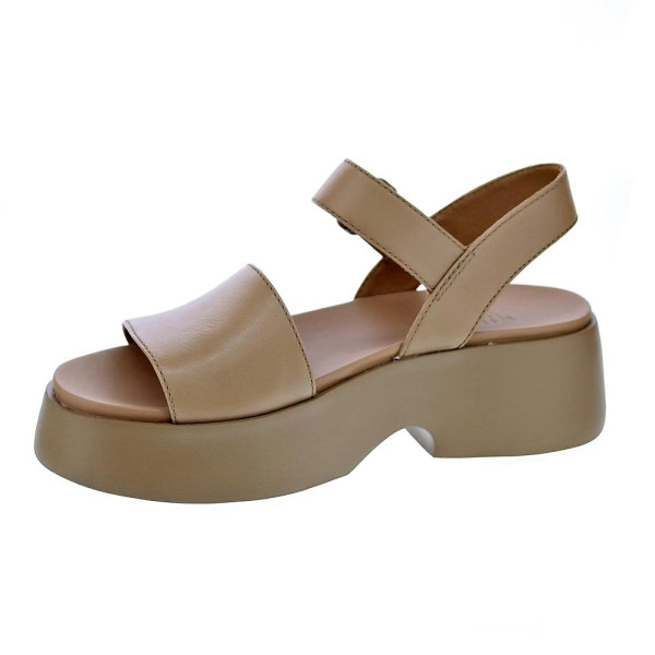 Sandalias Camper zapatos Mujer modelo Tasha Beige Hebilla