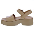 Sandalias Camper zapatos Mujer modelo Tasha Beige Hebilla