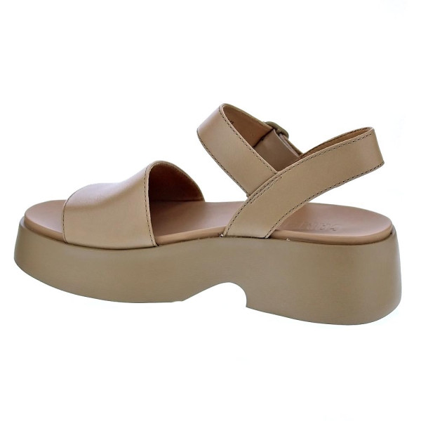 Sandalias Camper zapatos Mujer modelo Tasha Beige Hebilla