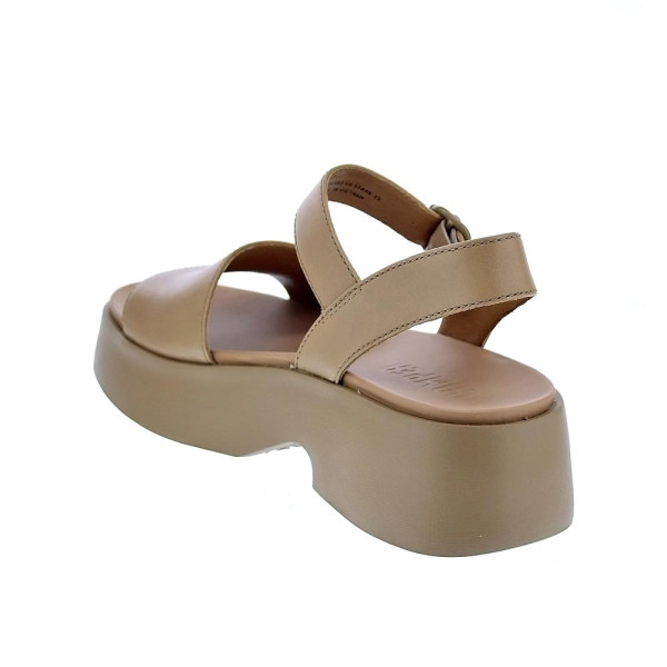 Sandalias Camper zapatos Mujer modelo Tasha Beige Hebilla
